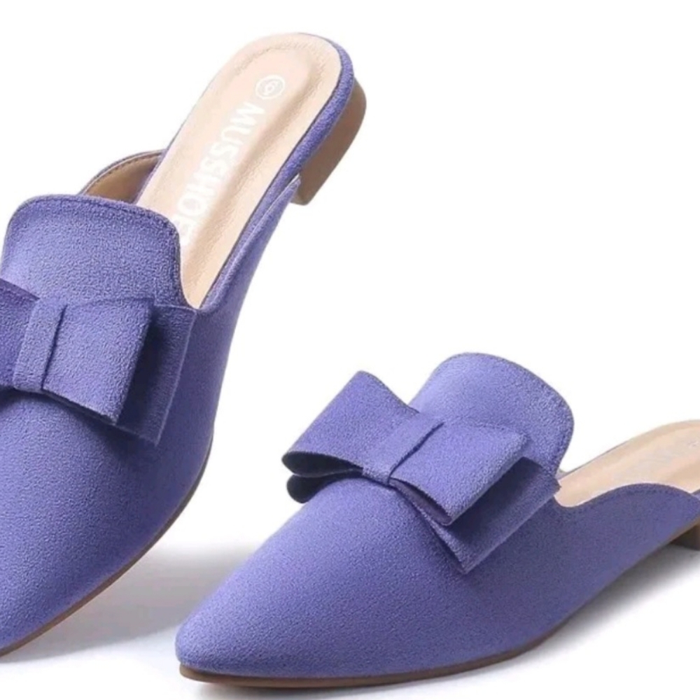 MUSSHOE Mules Slip On Women's Flats